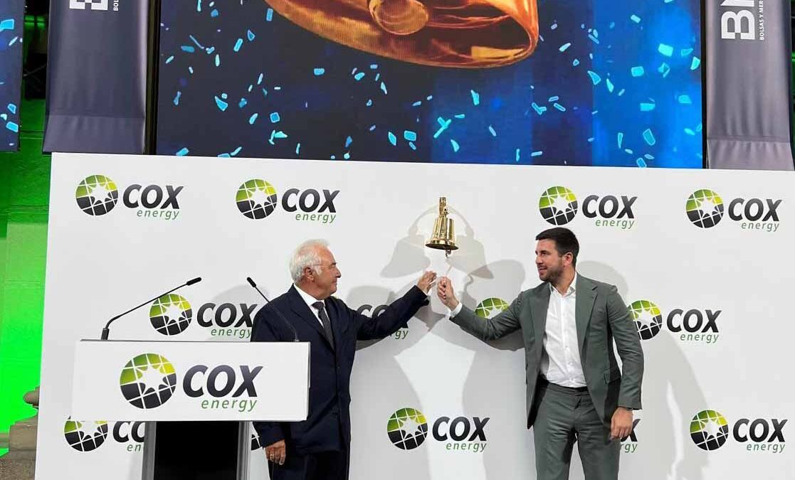 Cox Energy debuta en Bolsa con una subida del 18,4%
