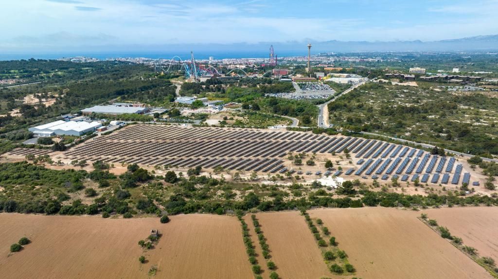 Así es PortAventura Solar, la mayor planta fotovoltaica en un resort vacacional en España