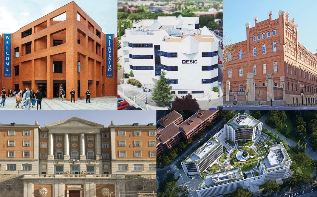 Las mejores universidades privadas de Madrid