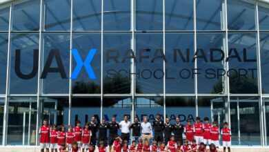 David Villa elige UAX Rafa Nadal School of Sport para su campus de verano