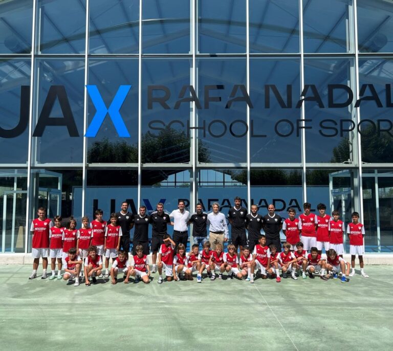 David Villa elige UAX Rafa Nadal School of Sport para su campus de verano