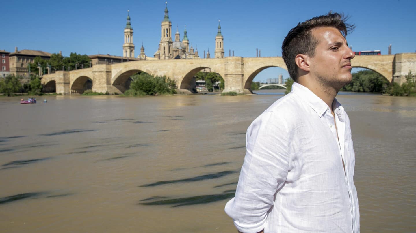 Jorge Pueyo, número uno por Sumar en Zaragoza.