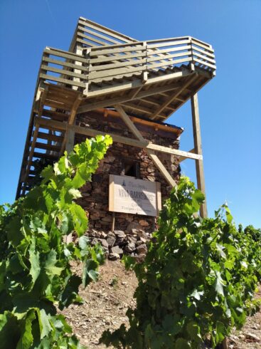 Mirador en la finca Barreiros.