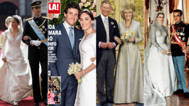 Sissi, Grace Kelly, Letizia... la pretensión regia del vestido de novia de Tamara Falcó