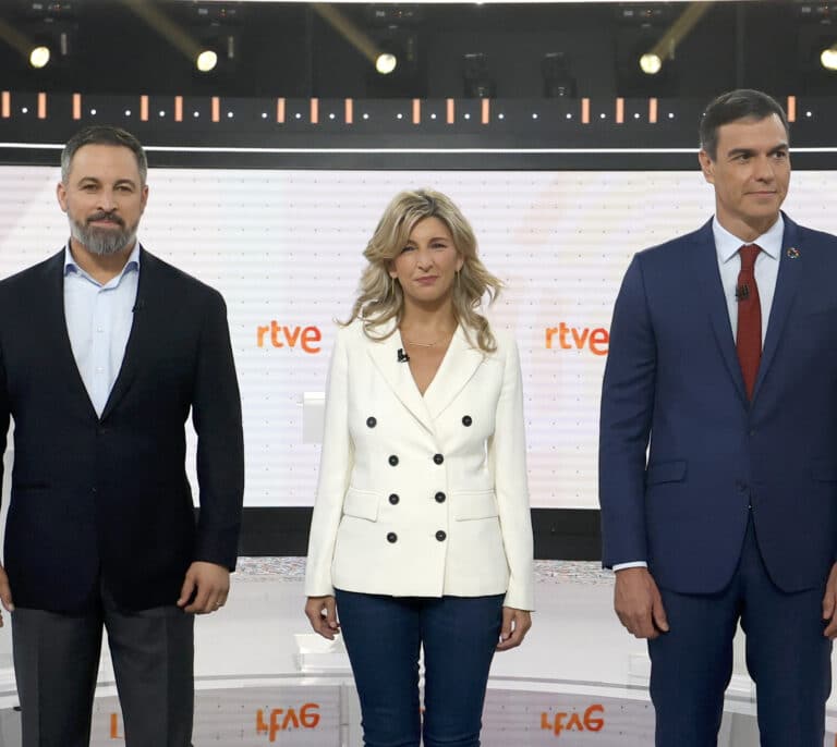 Los momentos clave del debate a tres: de la negación climática al rifirrafe por la hoz y el martillo