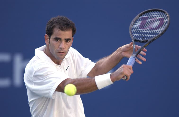 Pete Sampras, que es uno de los tenistas masculinos más jóvenes en ganar un título de Grand Slam