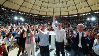 Rajoy: "¿Dónde están UPyD y Ciudadanos y Podemos? Es algo verdaderamente notable"