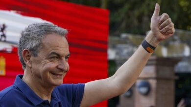 Zapatero frunce el ceño y tira de la campaña del PSOE: "El problema no es Vox, es este PP"