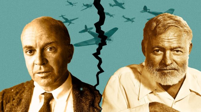 dos-passos-hemingway John Dos Passos y Ernest Hemingway.