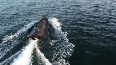 Así es el dron naval que Ucrania habría utilizado en el ataque al puente de Crimea