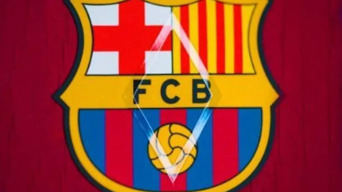 El rombo en el escudo de la camiseta del Barcelona