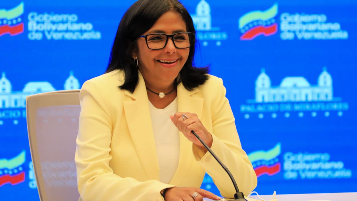 Delcy Rodríguez, vicepresidenta de Venezuela