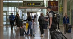 Retrasos en el aeropuerto de Barcelona por el temporal