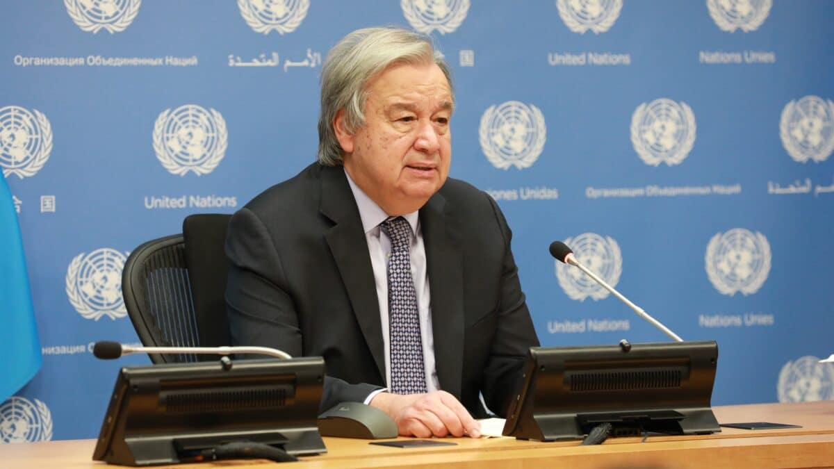 António Guterres, sobre el cambio climático: "Es terrorífico, y es sólo el principio. Estamos en la era de la ebullición global"