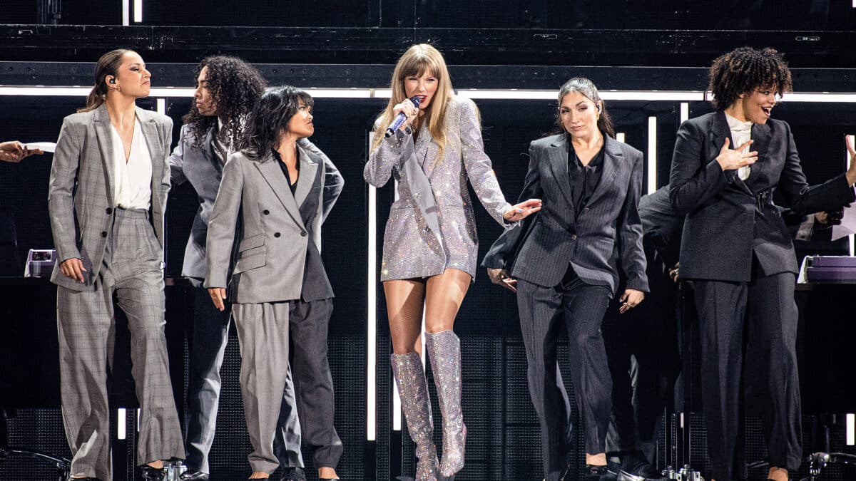 Taylor Swift durante un concierto en Las Vegas el pasado mes de marzo