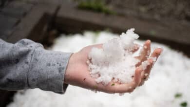 El tiempo para mañana: la Aemet alerta de granizo con "piedras grandes" de más de dos centímetros