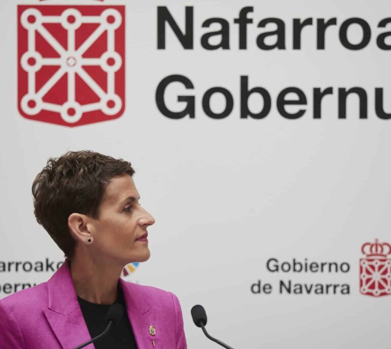 Chivite recuerda al Supremo que asumir Tráfico forma parte de los "derechos históricos" de Navarra