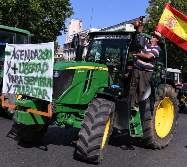 El campo vuelve a las calles: "Menos agenda 2030 y más libertad"