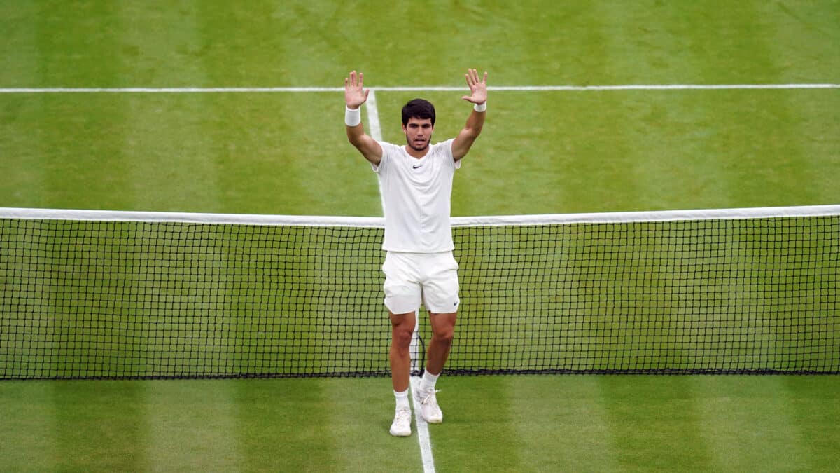 Alcaraz, tras ganar sus semifinales en Wimbledon