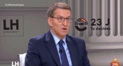 Feijóo rectifica su afirmación de TVE respecto a que el PP revalorizó las pensiones conforme al IPC