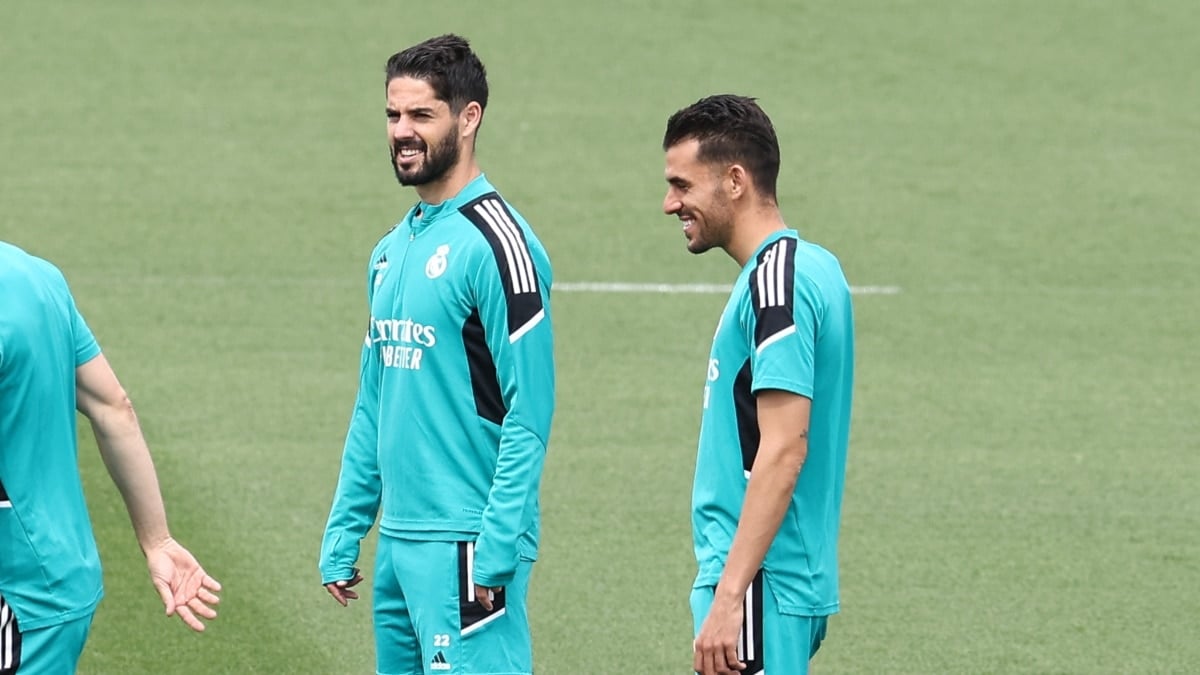Isco Alarcón con Dani Ceballos