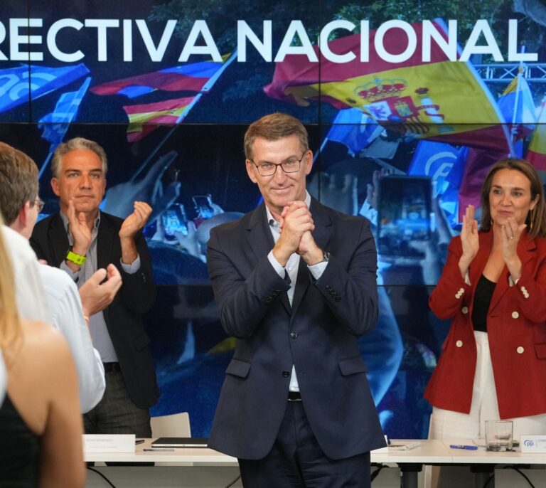 Feijóo ya ha contactado con Vox, PNV, UPN y CC y alerta del riesgo de "balcanización"