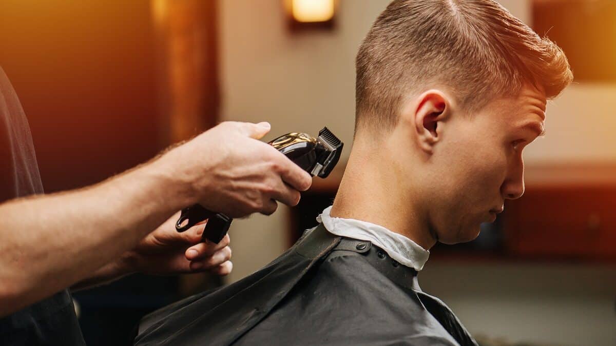 Hatteker Cortapelos para hombre, cortapelos profesional, kit de corte de  pelo