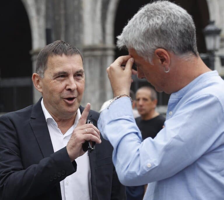 Otegi: "Lo quieran o no, la foto con Sánchez abre otra fase política, la de la complicidad"