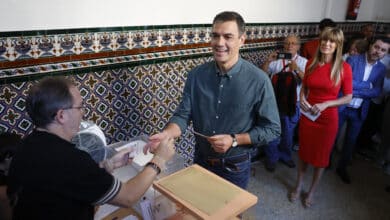 Elecciones generales 2023: Sánchez, Feijóo, Abascal y Yolanda Díaz depositan su voto