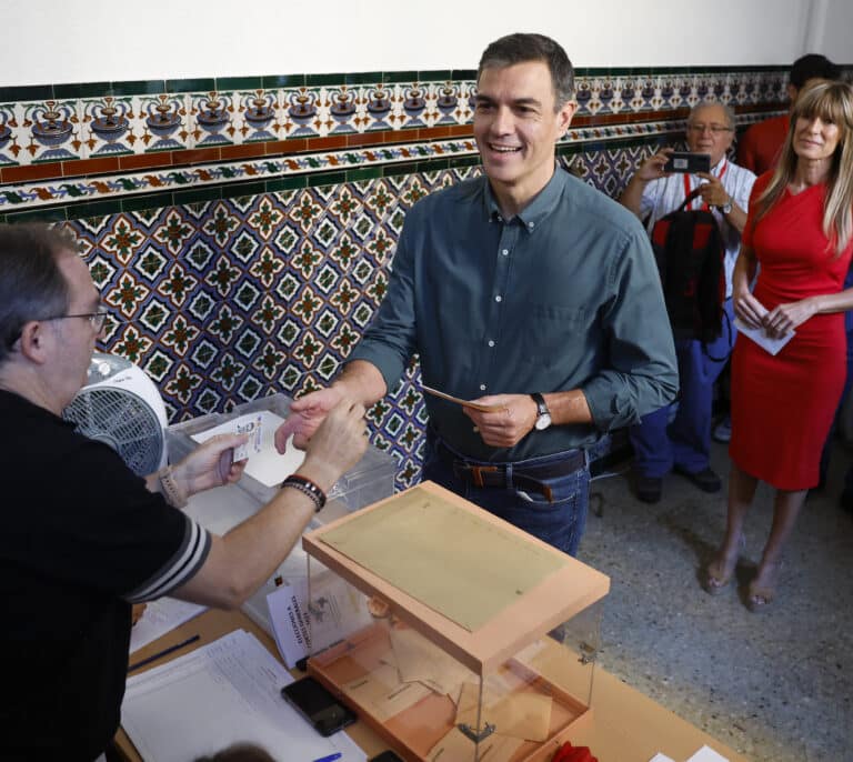 Elecciones generales 2023: Sánchez, Feijóo, Abascal y Yolanda Díaz depositan su voto