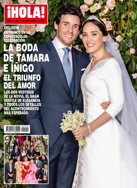 Magazine HELLO!  about the wedding of Tamara Falko and Inigo Oniyeva