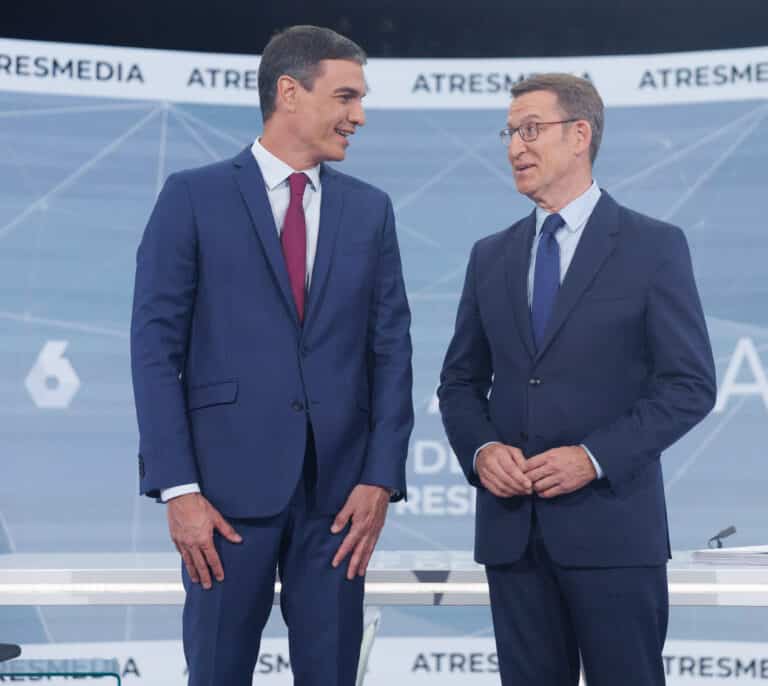 Bronco debate en el que Sánchez pierde la oportunidad de acortar la ventaja de Feijóo