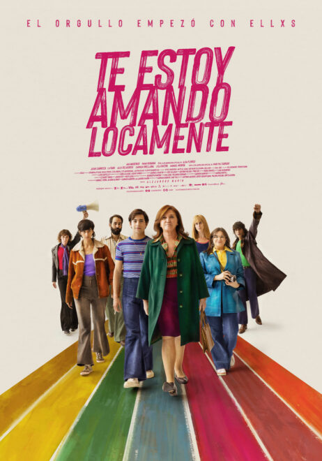 Póster promocional de 'Te estoy amando locamente'