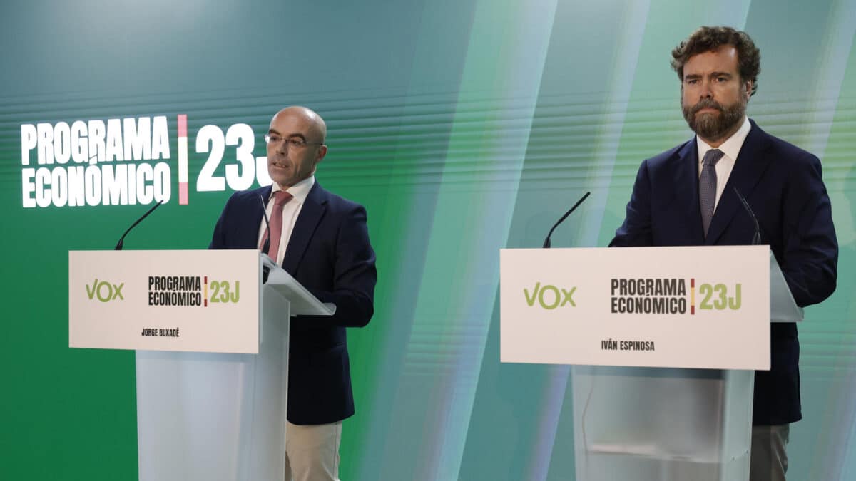 Vox propone una "amplia reforma fiscal" tras el 23-J y consultas para eliminar las leyes "ideológicas"