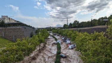 Las tormentas provocan el caos en Zaragoza e inundan el cinturón Z-30