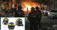 La Policía gasta 500.000 euros en los nuevos cascos "diana" de los antidisturbios