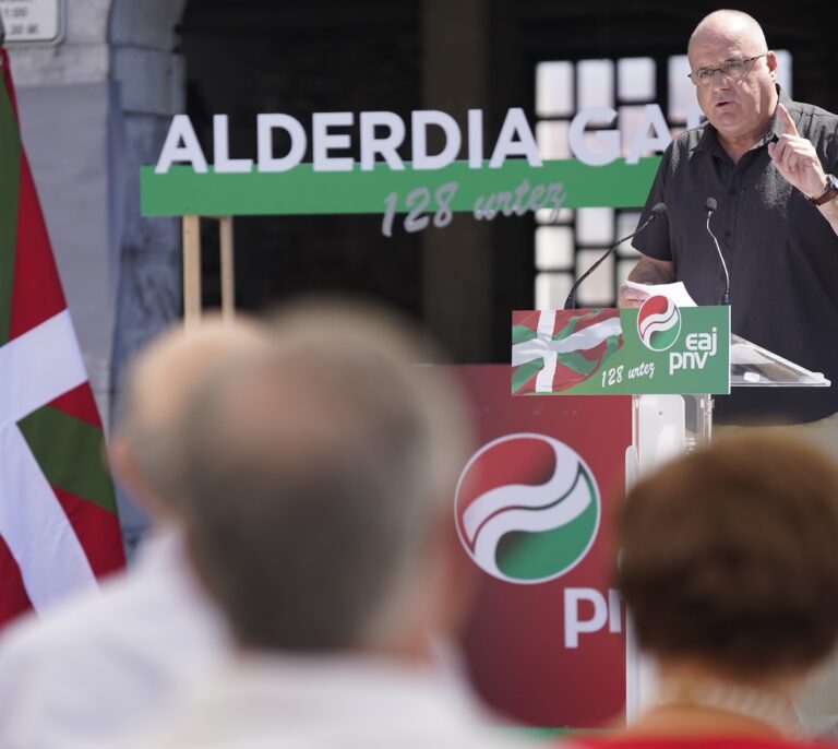 Joseba Egibar, el presidente del PNV al que Otegi 'arrebató' Gipuzkoa tras 32 años en el cargo