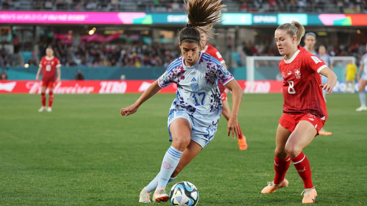 España golea a Suiza y estará en los cuartos de final del Mundial femenino