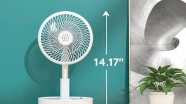 Haz frente al calor con este ventilador de pie oscilante que ahora solo cuesta 35 euros