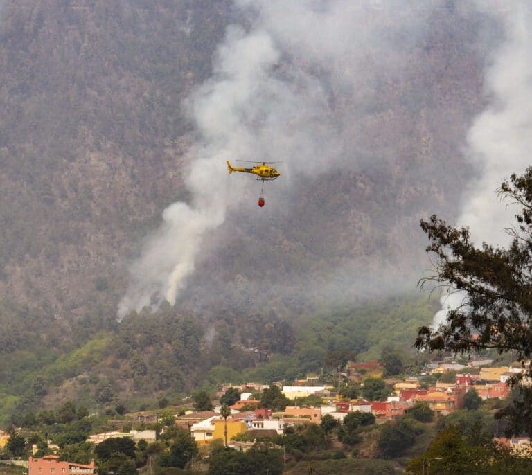El gobierno de Canarias confirma que el incendio de Tenerife fue provocado