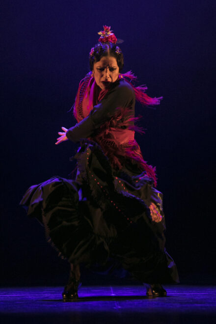 Eva Yerbabuena durante una actuación / Ana Palma