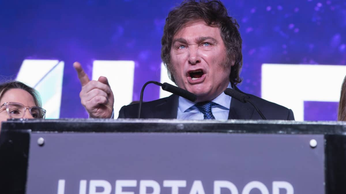 Javier Milei, vencedor de las primarias en Argentina