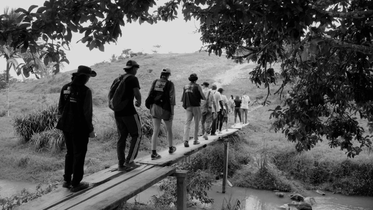 Caravana humanitaria en el nordeste Antioqueño con el acompañamiento internacional de la Red de Hermandad y Solidaridad con Colombia (Redher)