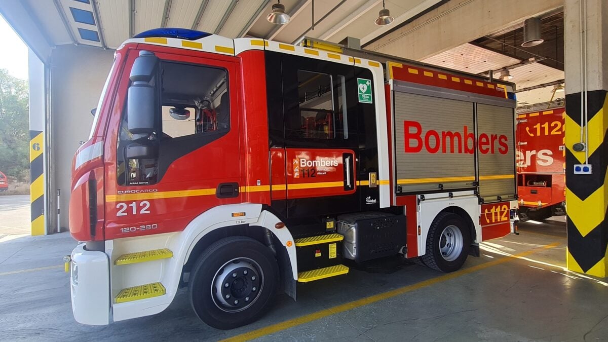 Camión de los Bomberos