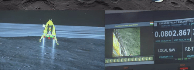 India hace historia y conquista por primera vez el polo sur de la Luna