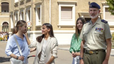 La princesa Leonor, con ganas (y nervios) en su primer día en la Academia Militar de Zaragoza