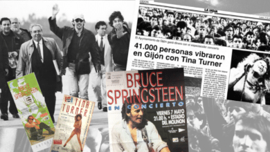 Cuando Bruce Springsteen, Tina Turner y Bowie hicieron de Gijón la capital española de la música en directo