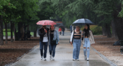 La DANA que atraviesa España dejará hasta 50 litros de lluvia por metro cuadrado en el fin de semana 