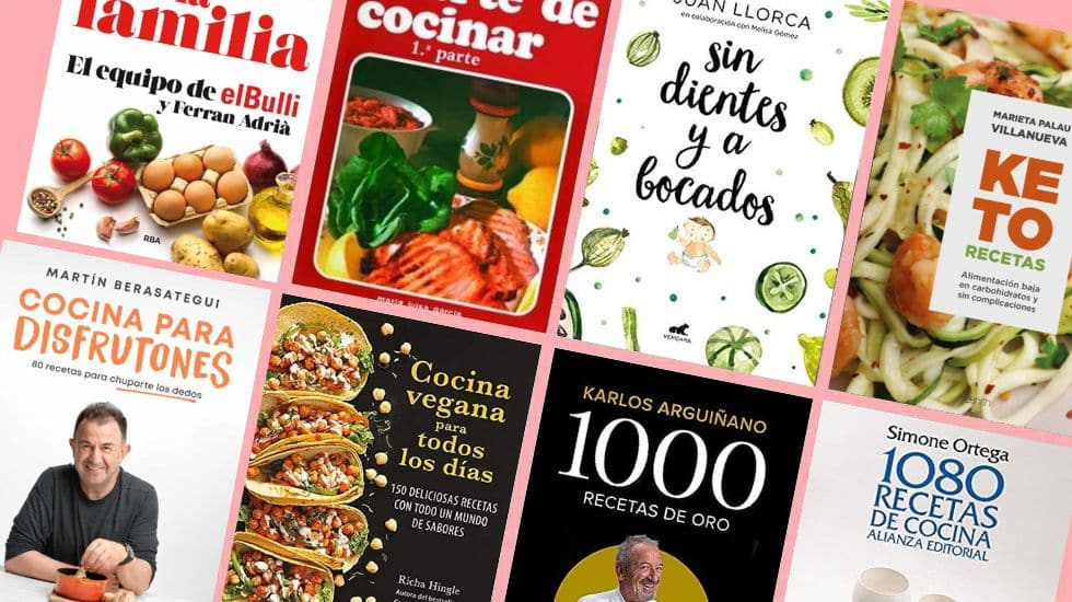 Libros gastronómicos con recetas fáciles para chuparte los dedos