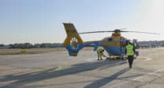 Herido leve el piloto de un helicóptero de la DGT tras estrellarse contra un árbol en Almería